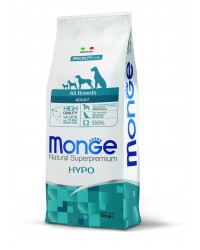 Monge SUPERPREMIUM All Breeds Hypo Salmone e Tonno da kg 12 cane